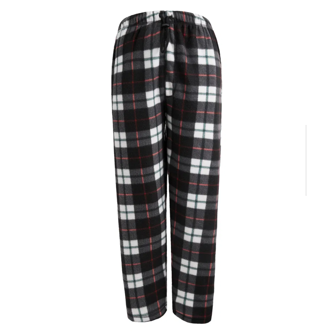 Night Pants Wholesale Plaid Long Soft Fabric Men Sleep Pants