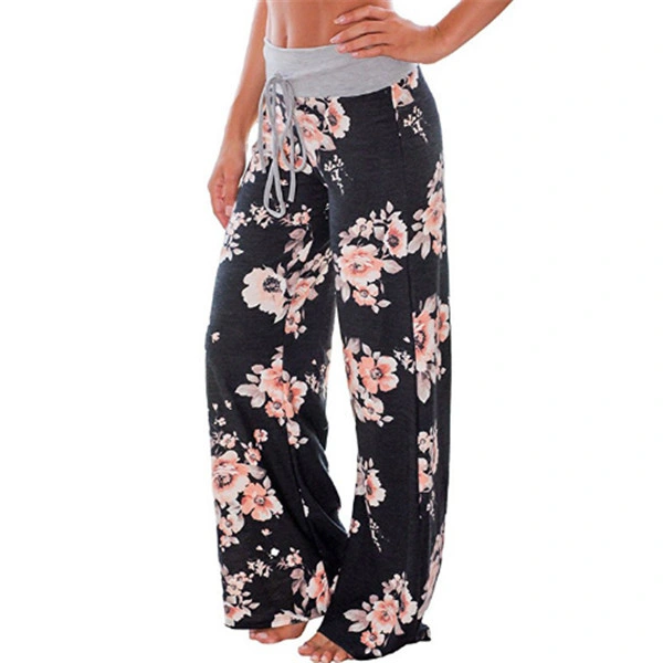 Beautiful and Fancy Printed Women′s Long Pants/Trousers